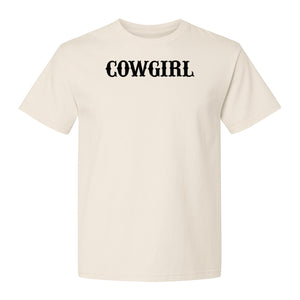 Cowgirl T-Shirt, Western Rodeo Graphic for Country Girls and Ranch Style Fans