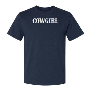 Cowgirl T-Shirt, Western Rodeo Graphic for Country Girls and Ranch Style Fans