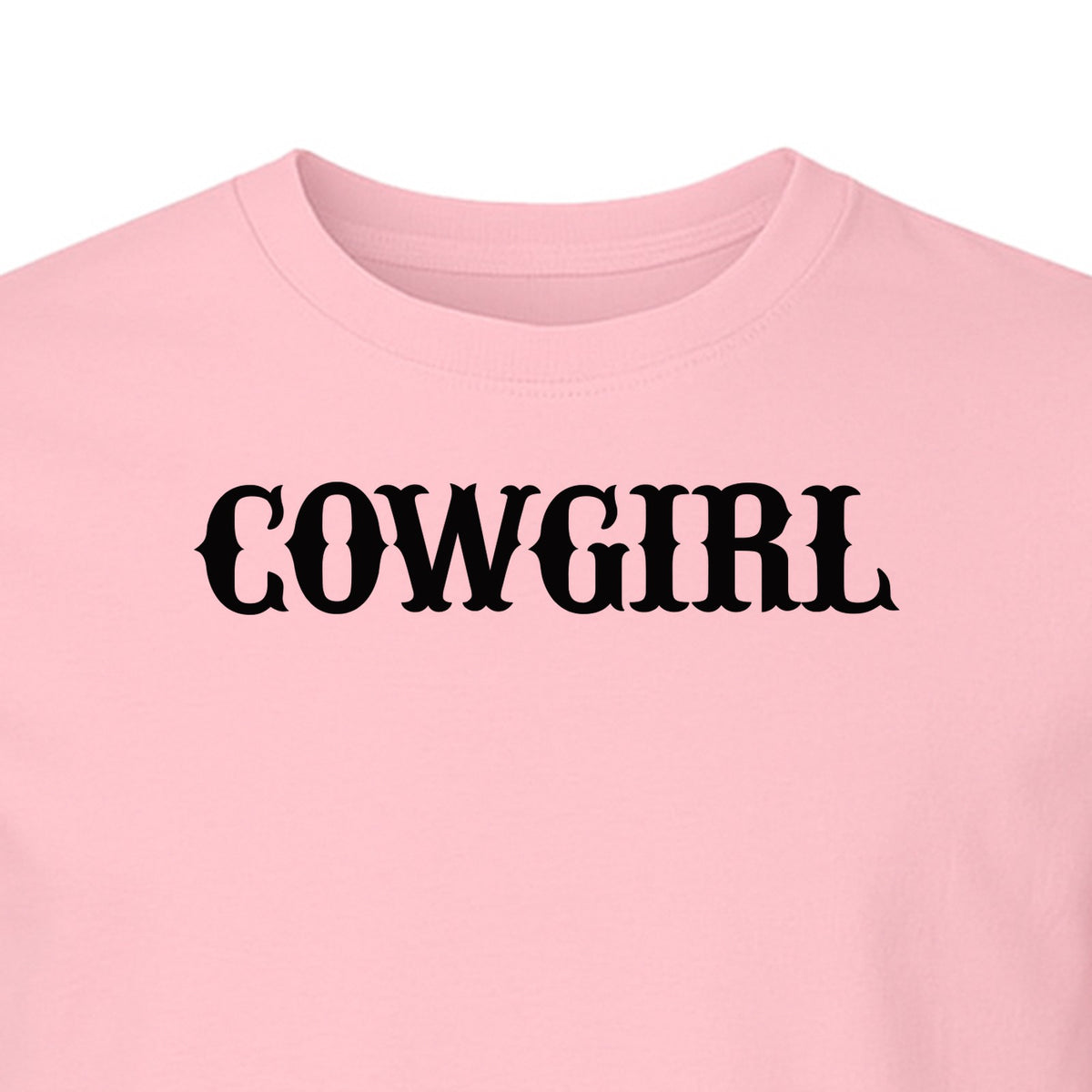 Cowgirl T-Shirt, Western Rodeo Graphic for Country Girls and Ranch Style Fans