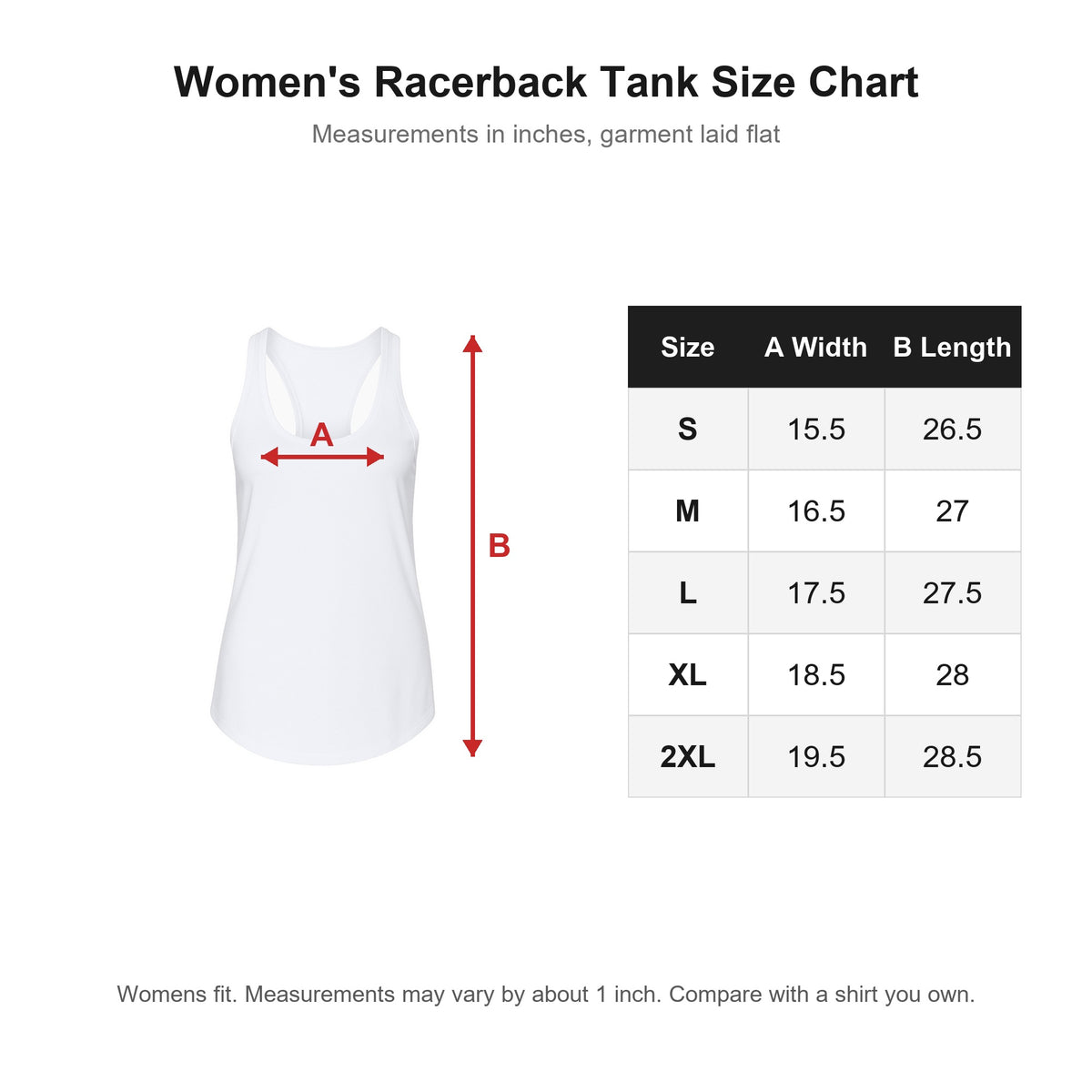 Firecracker Women's Racerback Tank Top, Red White and Blue Script Patriotic Fourth of July Design