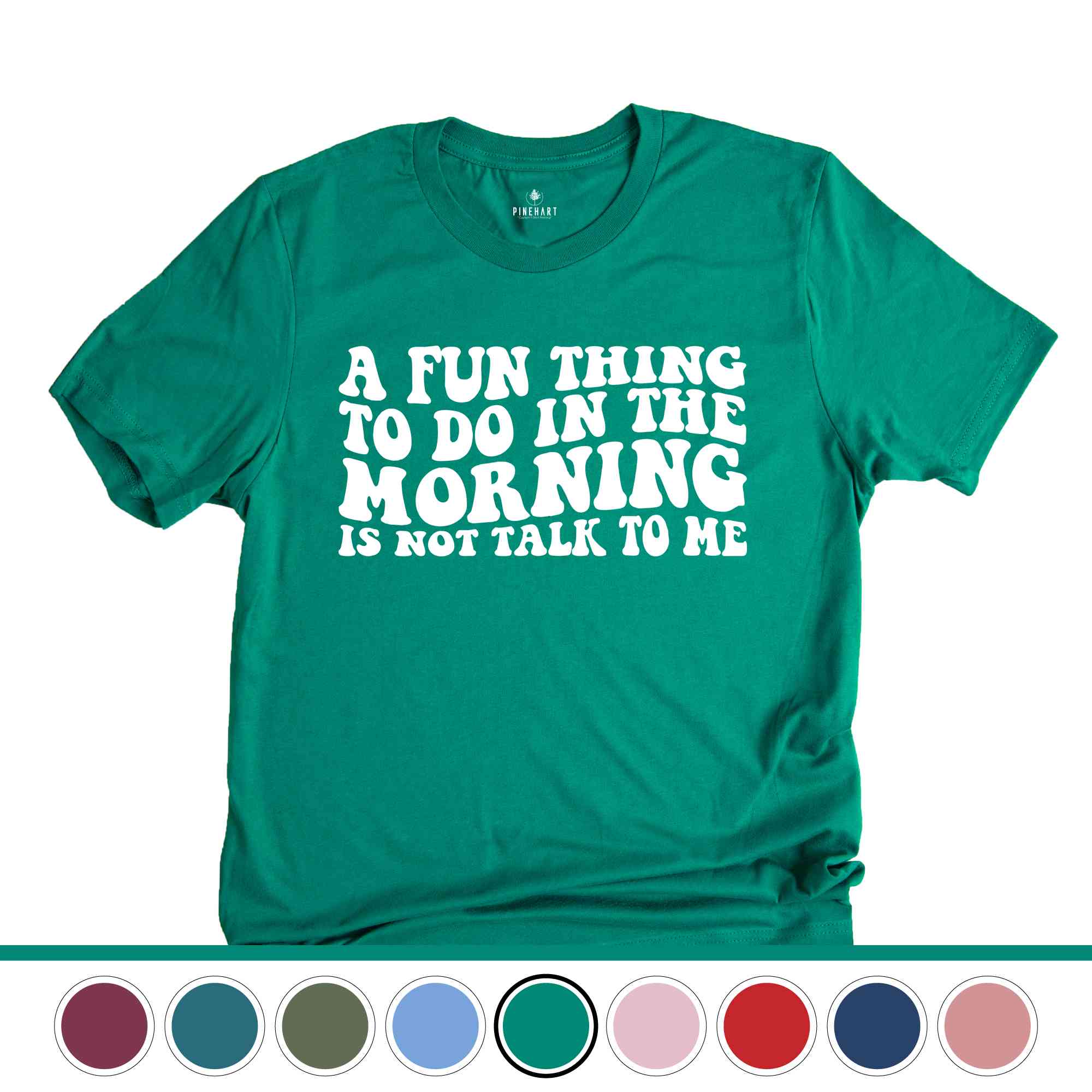 A Fun Thing To Do In the Morning Is Not Talk To Me T-Shirt, Coworker Gift, Funny Tee, Gift for Friend, Coffee Before Talkie, Coffee Shirt