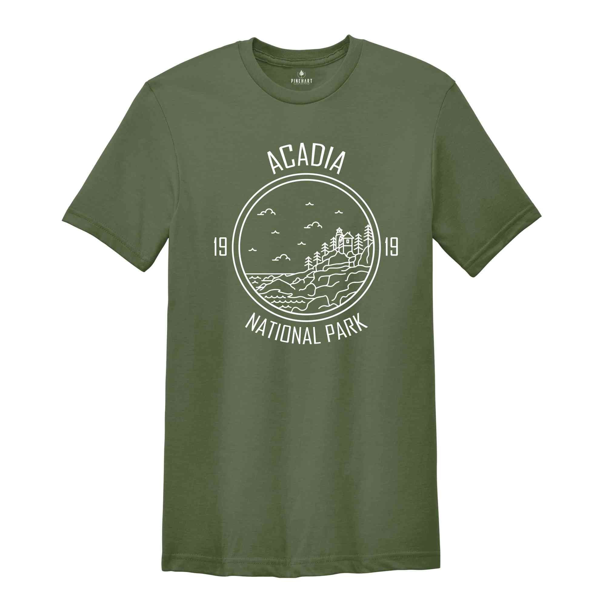 Acadia National Park Shirt, National Park Tee, Acadia Travel Shirt, Acadia Trip Shirt, Acadia Camping Shirt, Acadia Hiking Shirt,