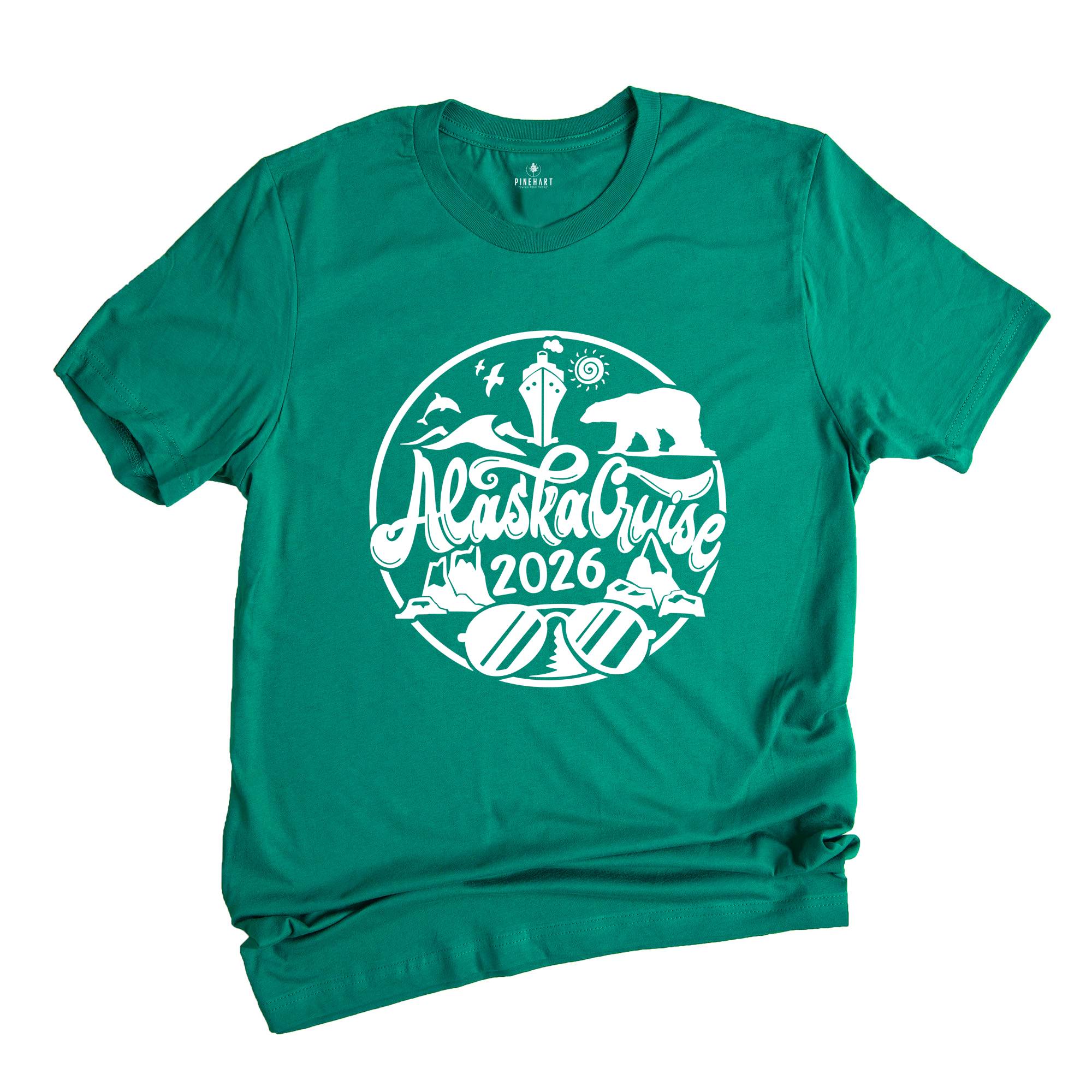 Alaska Cruise 2026 Shirt, Cruise Vacation Tee, Cruise Shirt, Traveler Gift Tee, Cruise Family Matching Shirt, Travel Shirt