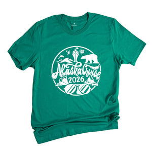 Alaska Cruise 2026 Shirt, Cruise Vacation Tee, Cruise Shirt, Traveler Gift Tee, Cruise Family Matching Shirt, Travel Shirt