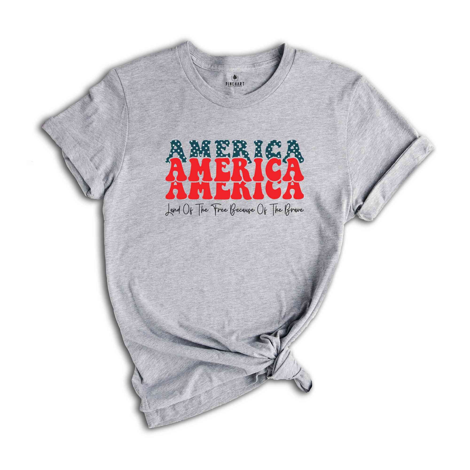 America Land Of The Free Because Of The Brave Shirt, 4th Of July Shirt, Independence Day Shirt, Patriotic Shirt, USA Shirt, America Shirt