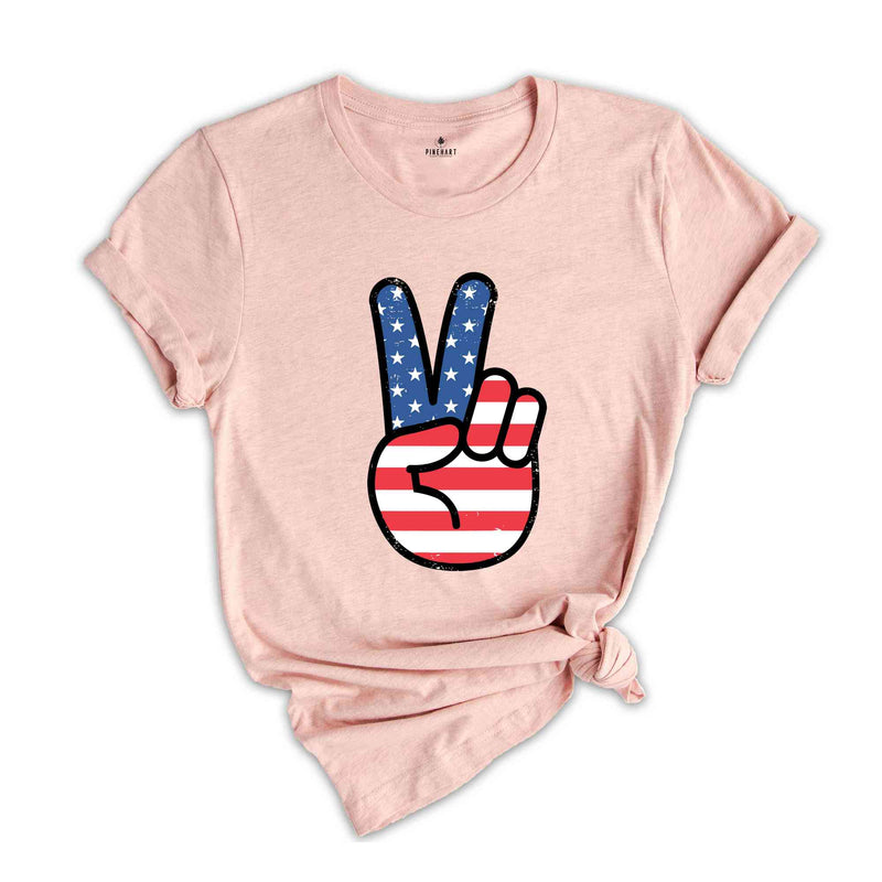 America Peace Shirt, America Shirt, Freedom Shirt, Patriotic Shirt, Peace Shirt, American Shirt, 4th Of July Shirt, Independence Day Shirt