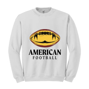 American Ball Sweater, Football Sweater, American Football Sweater, Football Gift Sweatshirt, Trendy Day, Trendy Sweater
