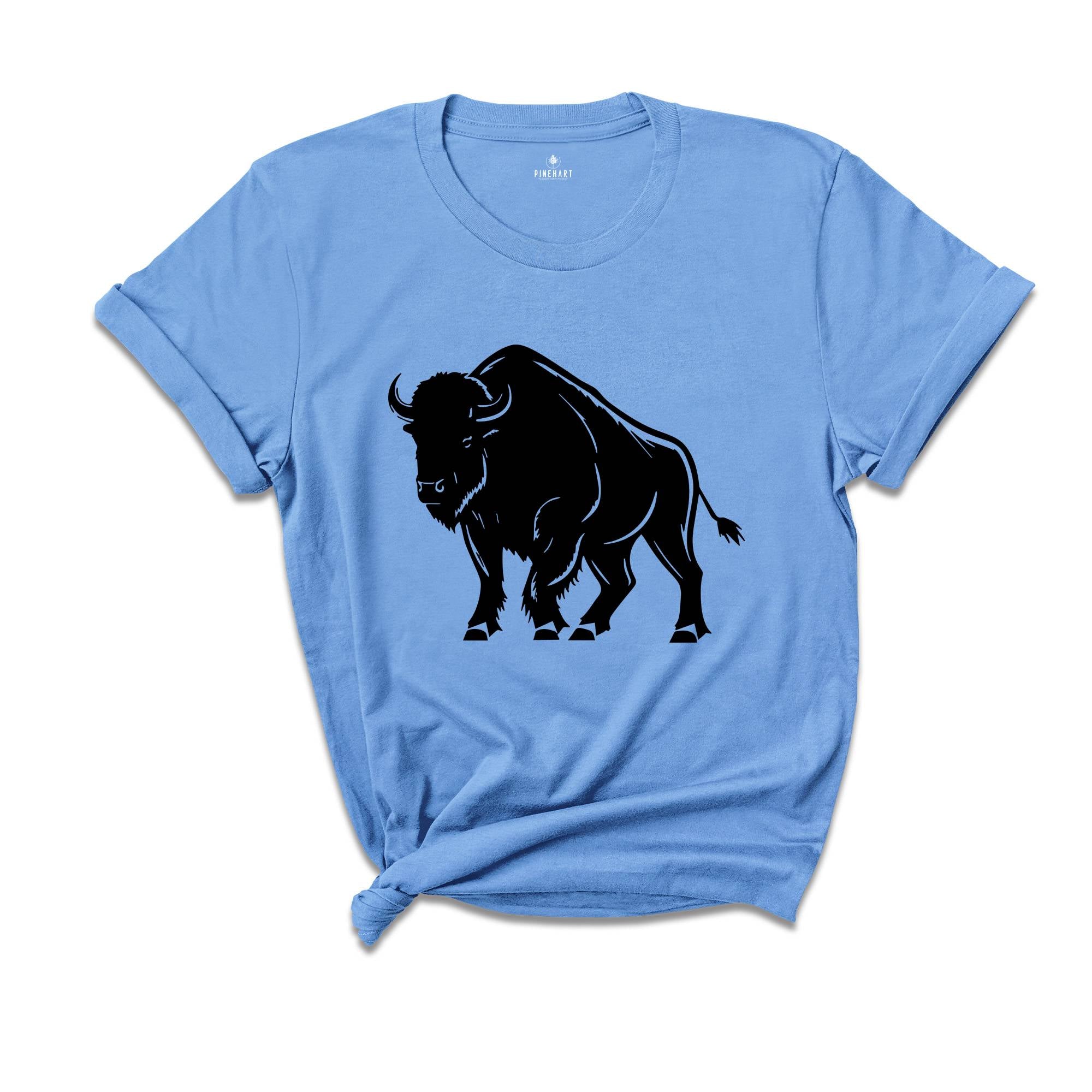 American Bison Shirt, National Park Tee, Bison Shirt, Country Shirt, Wild West Tshirt, Bison Lover Tee, The Buffalo Shirt, Bison Lover Gift