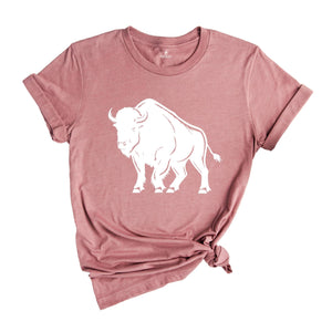 American Bison Shirt, National Park Tee, Bison Shirt, Country Shirt, Wild West Tshirt, Bison Lover Tee, The Buffalo Shirt, Bison Lover Gift