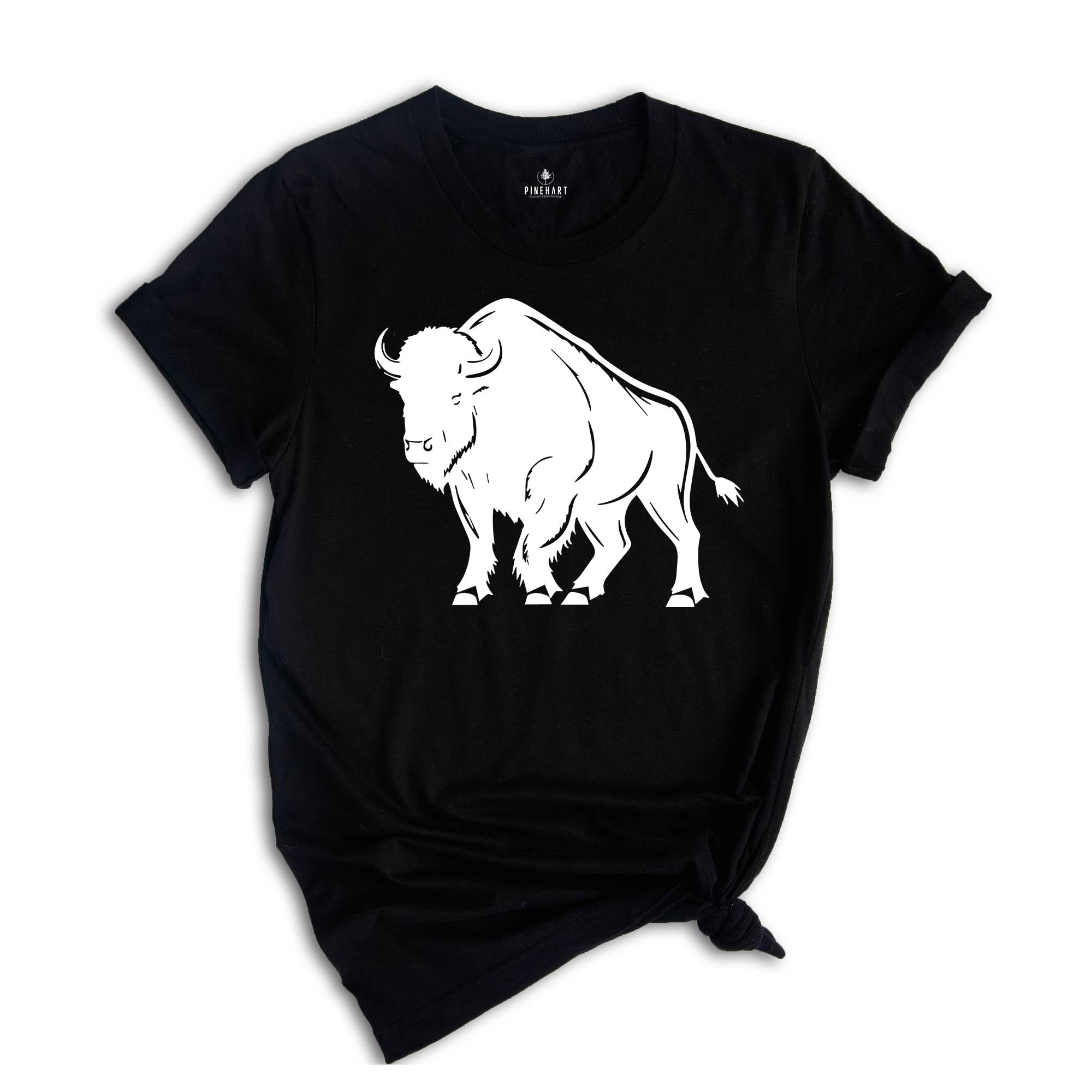 American Bison Shirt, National Park Tee, Bison Shirt, Country Shirt, Wild West Tshirt, Bison Lover Tee, The Buffalo Shirt, Bison Lover Gift