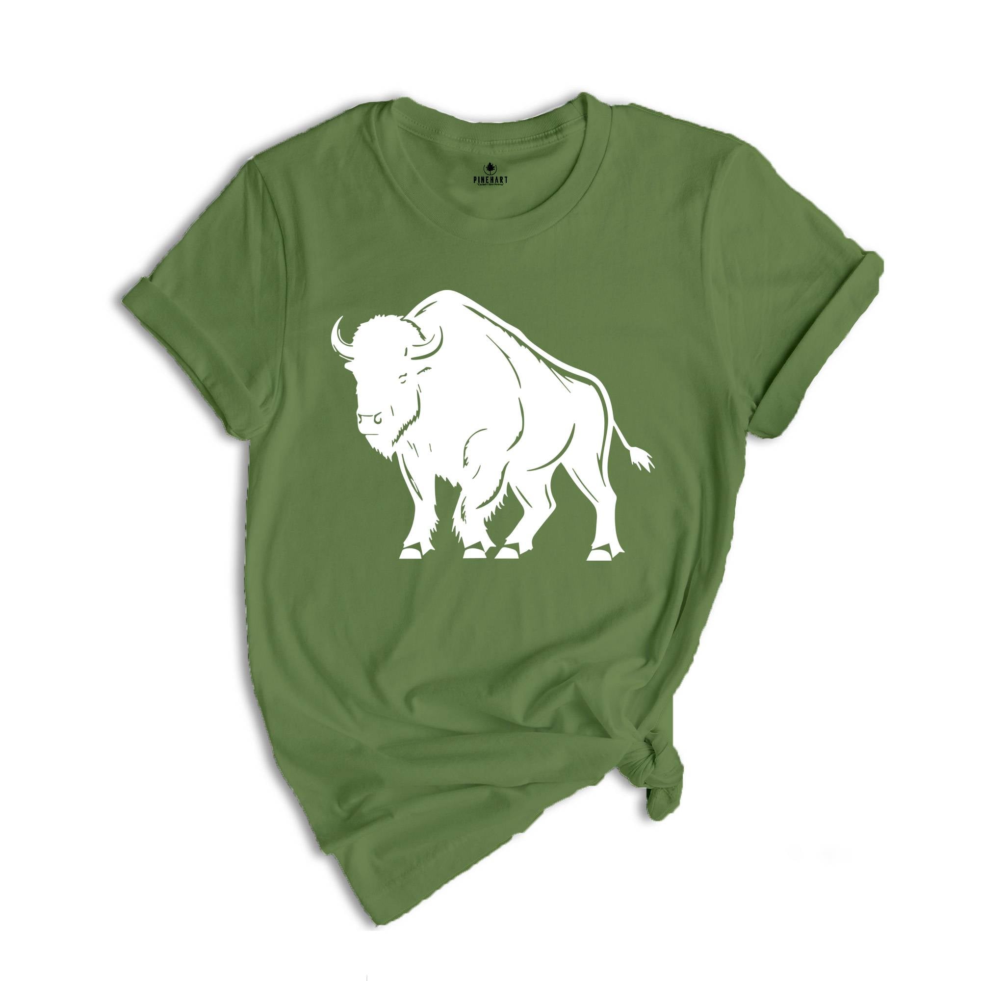American Bison Shirt, National Park Tee, Bison Shirt, Country Shirt, Wild West Tshirt, Bison Lover Tee, The Buffalo Shirt, Bison Lover Gift