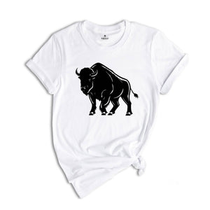 American Bison Shirt, National Park Tee, Bison Shirt, Country Shirt, Wild West Tshirt, Bison Lover Tee, The Buffalo Shirt, Bison Lover Gift