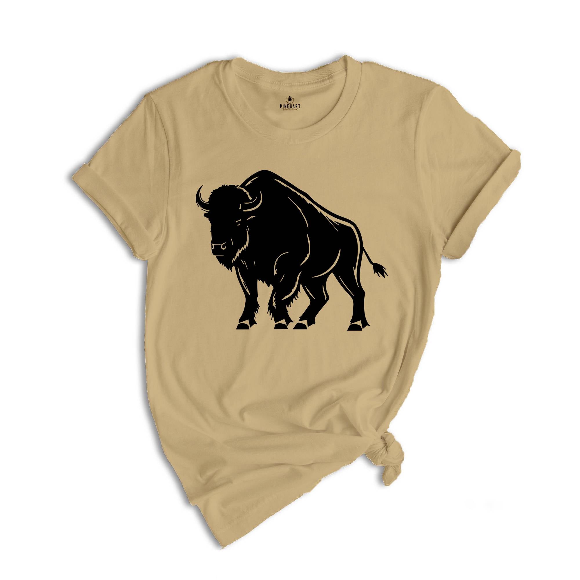 American Bison Shirt, National Park Tee, Bison Shirt, Country Shirt, Wild West Tshirt, Bison Lover Tee, The Buffalo Shirt, Bison Lover Gift
