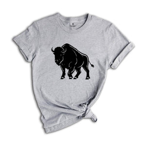 American Bison Shirt, National Park Tee, Bison Shirt, Country Shirt, Wild West Tshirt, Bison Lover Tee, The Buffalo Shirt, Bison Lover Gift