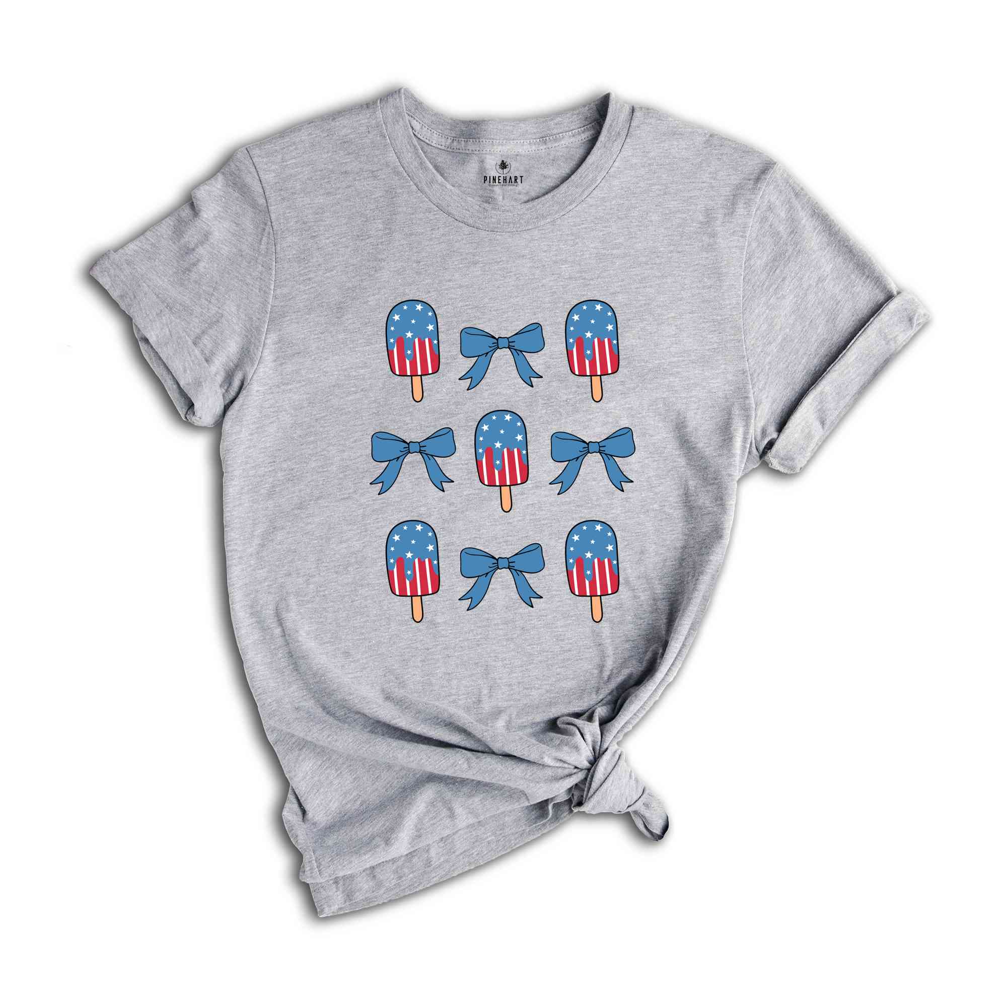 American Bow Shirt, Coquette 4th of July Shirt, America Shirt, Retro 4th of July Shirt, Independence Day Gifts, Patriotic Shirt