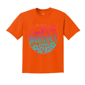 Anniversary Cruise 2026 T-Shirt, Couple Shirt, Wedding Shirt, Matching Couple Shirt, Cruise Party Tee, Summer Couple Tee