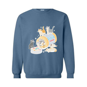 Antidepressant Cat Sweatshirt, Cute Cat Sweatshirt, Cat Owner Hoodie, Cat Lover Gifts, Therapist Sweatshirt