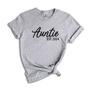 Auntie Shirt, Auntie Est Shirt, Cool Aunt Shirt, Best Aunt Shirt, Gift For Aunt, Best Auntie Shirt, Aunt Shirt, Niece Shirt