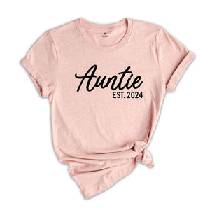 Auntie Shirt, Auntie Est Shirt, Cool Aunt Shirt, Best Aunt Shirt, Gift For Aunt, Best Auntie Shirt, Aunt Shirt, Niece Shirt