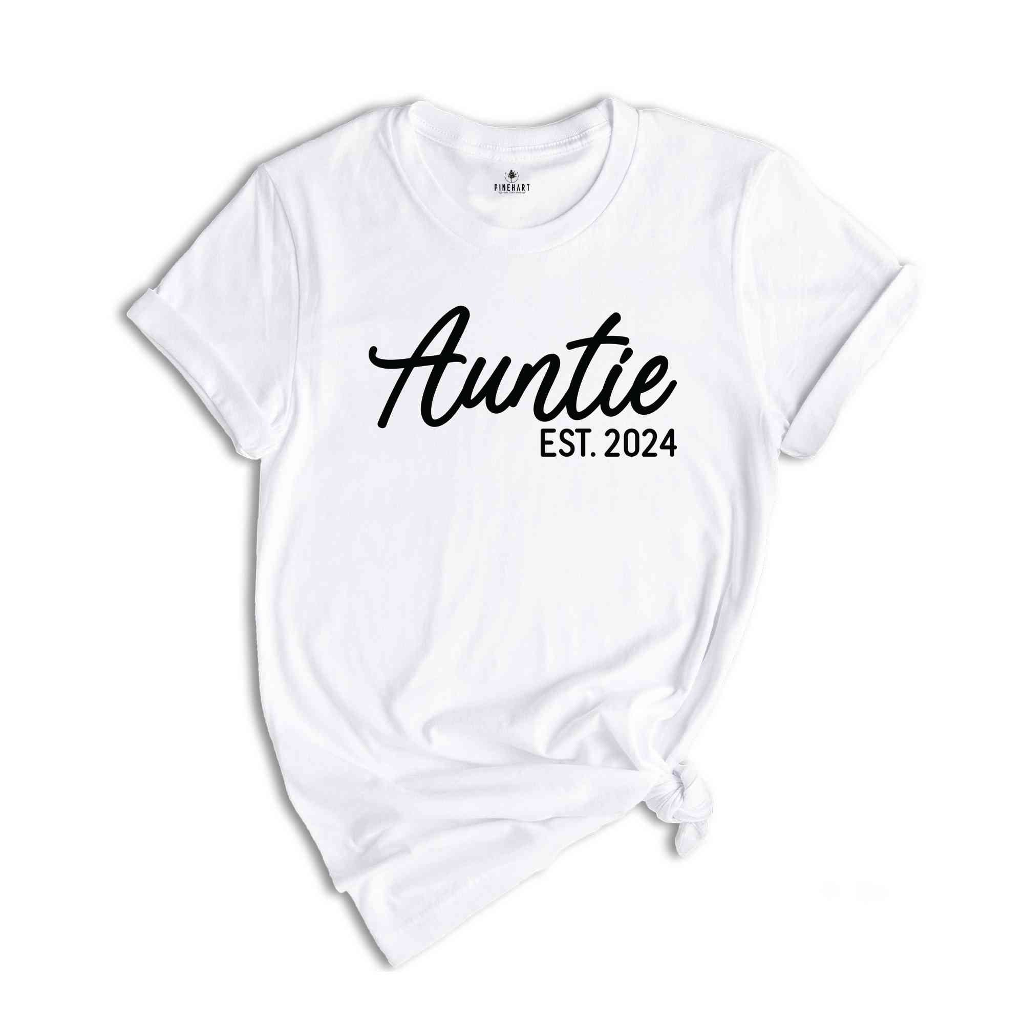 Auntie Shirt, Auntie Est Shirt, Cool Aunt Shirt, Best Aunt Shirt, Gift For Aunt, Best Auntie Shirt, Aunt Shirt, Niece Shirt