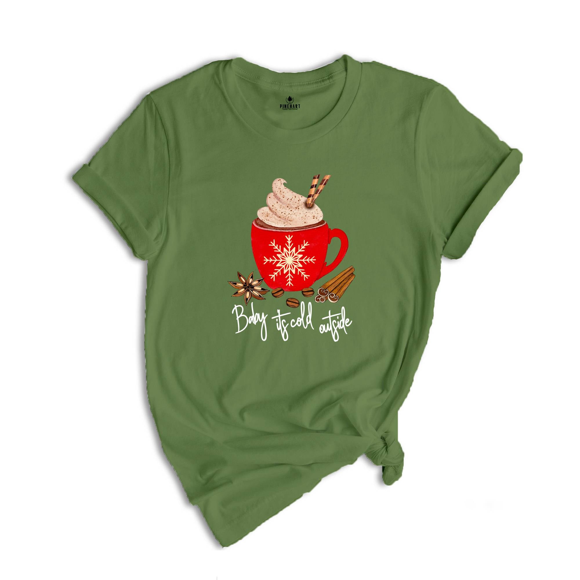 Baby Its Cold Outside Shirt, Winter Shirt, Christmas, Cold AF, Cute Winter Shirt, Christmas Vacation, Matching Christmas, Gift for Her
