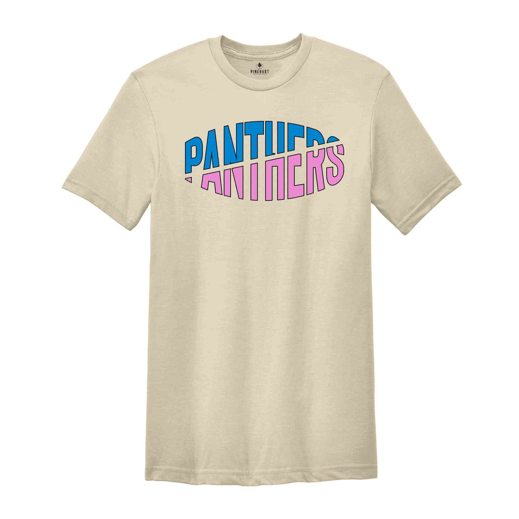 Back to School Panthers Team Mascot Shirt