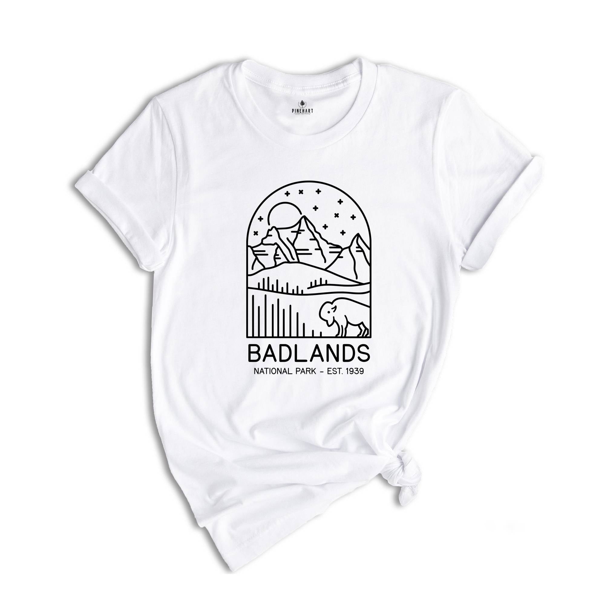 Badlands National Park, National Parks Shirt, Camping Shirt, Travel Shirt, Hiking Shirt, Nature Shirt, Badlands Camping Shirt