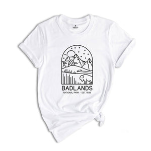 Badlands National Park, National Parks Shirt, Camping Shirt, Travel Shirt, Hiking Shirt, Nature Shirt, Badlands Camping Shirt