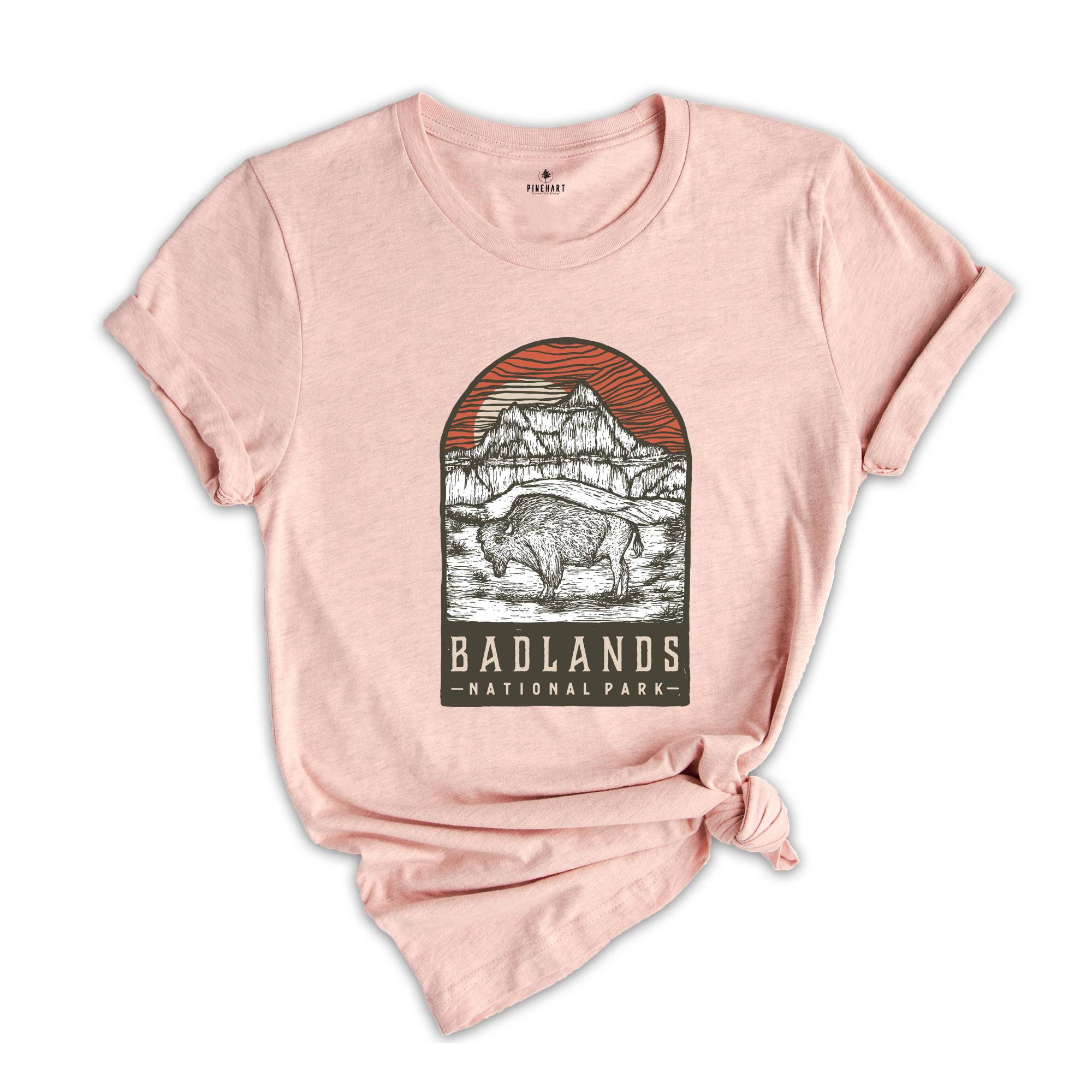 Badlands National Park Shirt, Badlands National Park Bison Shirt, Badlands National Park Camping Shirt, Adventure LoverIf you're looking for