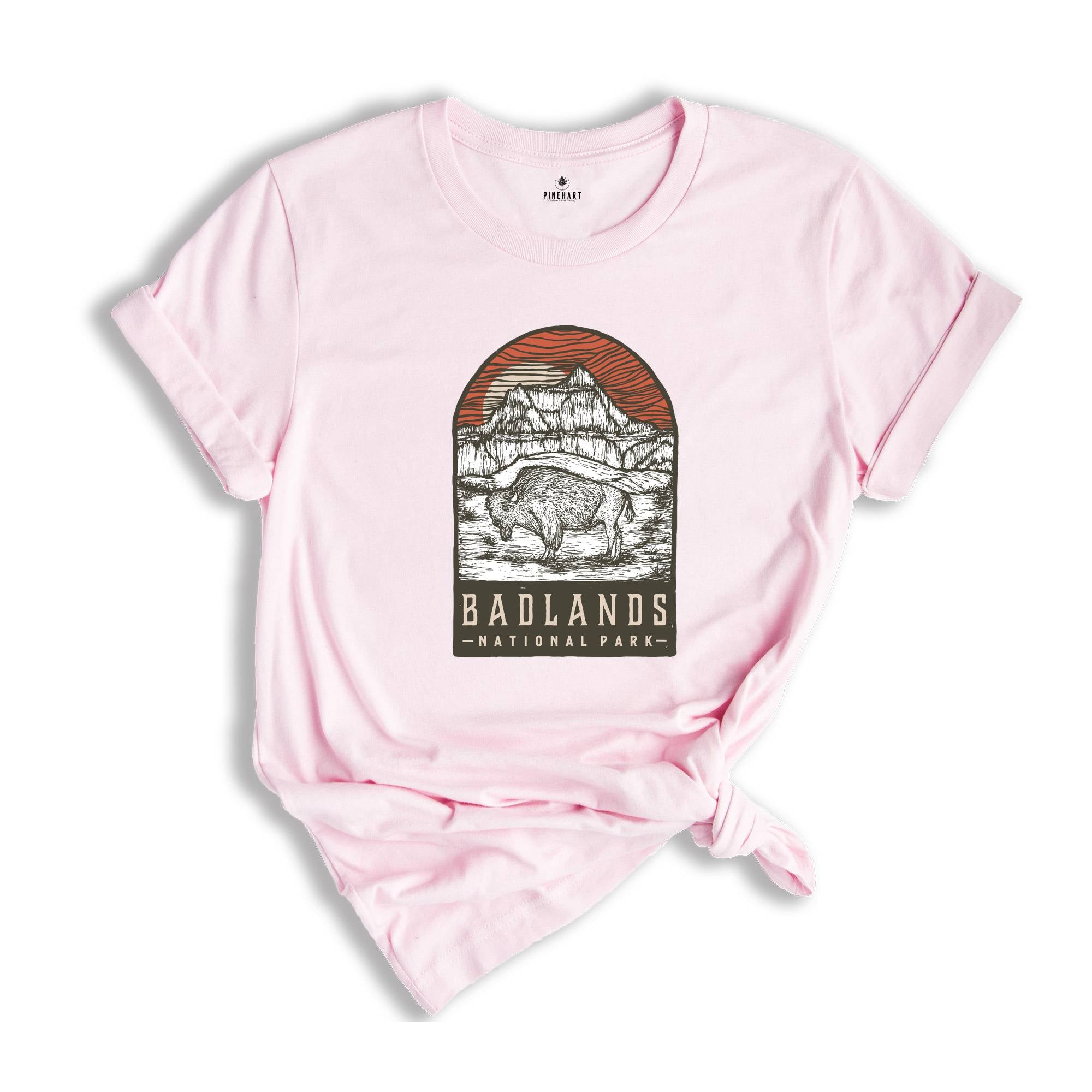 Badlands National Park Shirt, Badlands National Park Bison Shirt, Badlands National Park Camping Shirt, Adventure LoverIf you're looking for