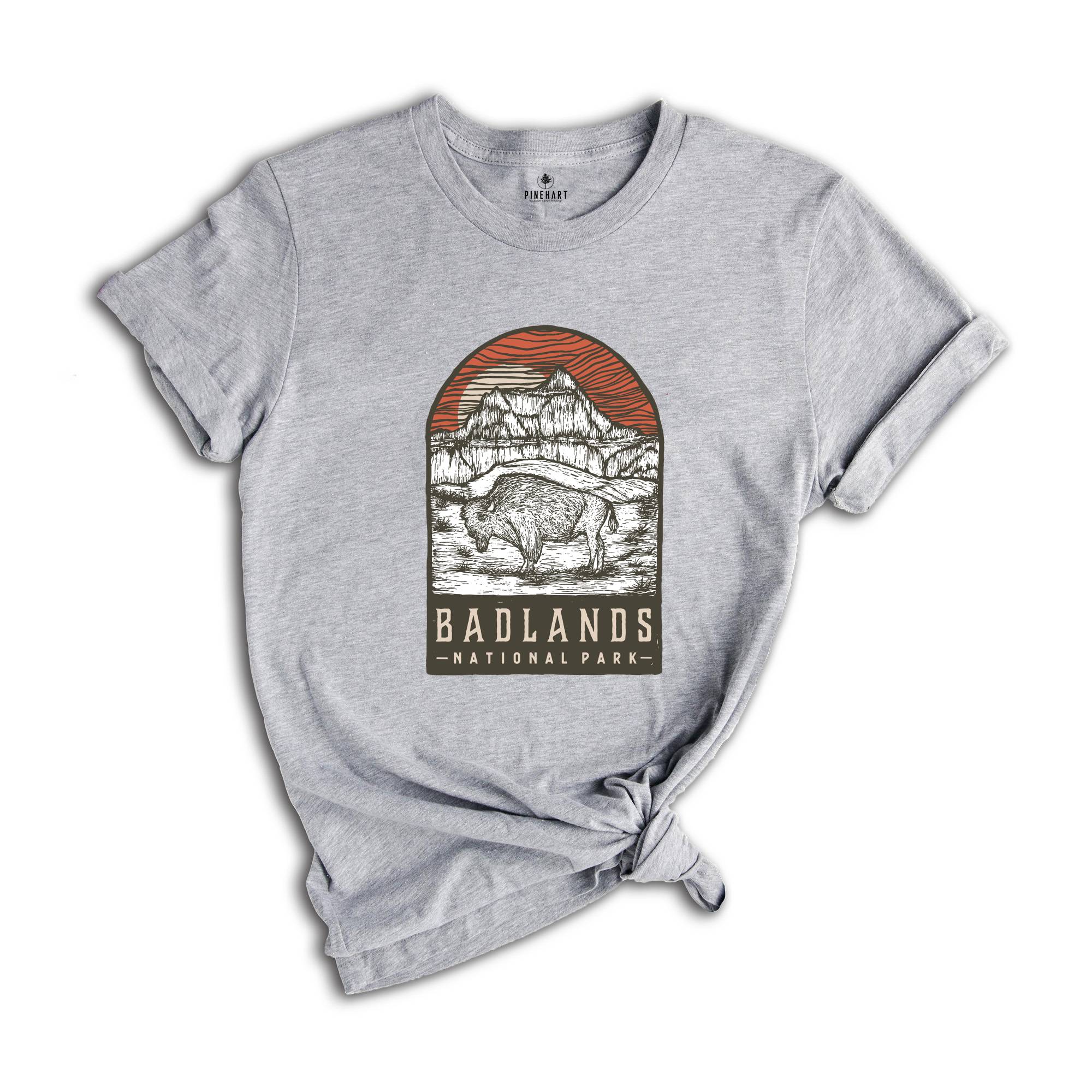 Badlands National Park Shirt, Badlands National Park Bison Shirt, Badlands National Park Camping Shirt, Adventure LoverIf you're looking for