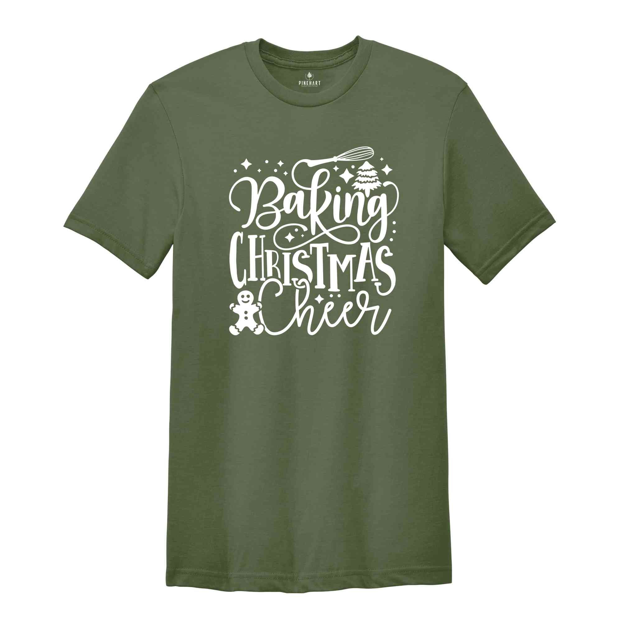 Baking Christmas Cheer Shirt, Christmas Party Shirt, Baker Tester Tee, Baking Team, Baker Gift, Christmas Squad, Holiday Shirt