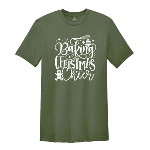 Baking Christmas Cheer Shirt, Christmas Party Shirt, Baker Tester Tee, Baking Team, Baker Gift, Christmas Squad, Holiday Shirt