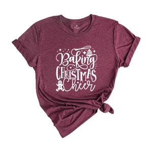 Baking Christmas Cheer Shirt, Christmas Party Shirt, Baker Tester Tee, Baking Team, Baker Gift, Christmas Squad, Holiday Shirt