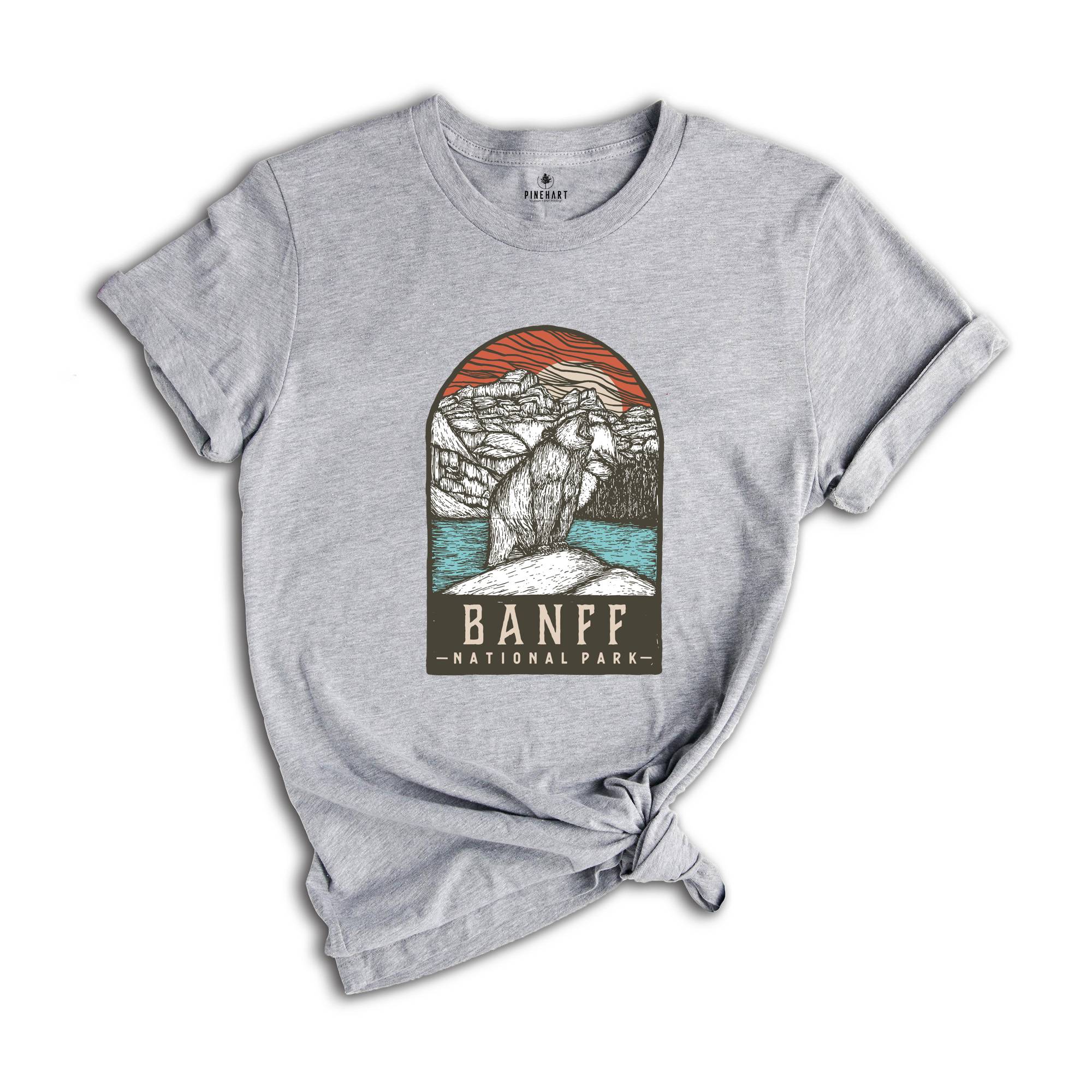 Banff National Park Shirt, Banff National Park Bear Shirt, Banff National Park Camping Shirt, Adventure Lover Shirt (Copy)