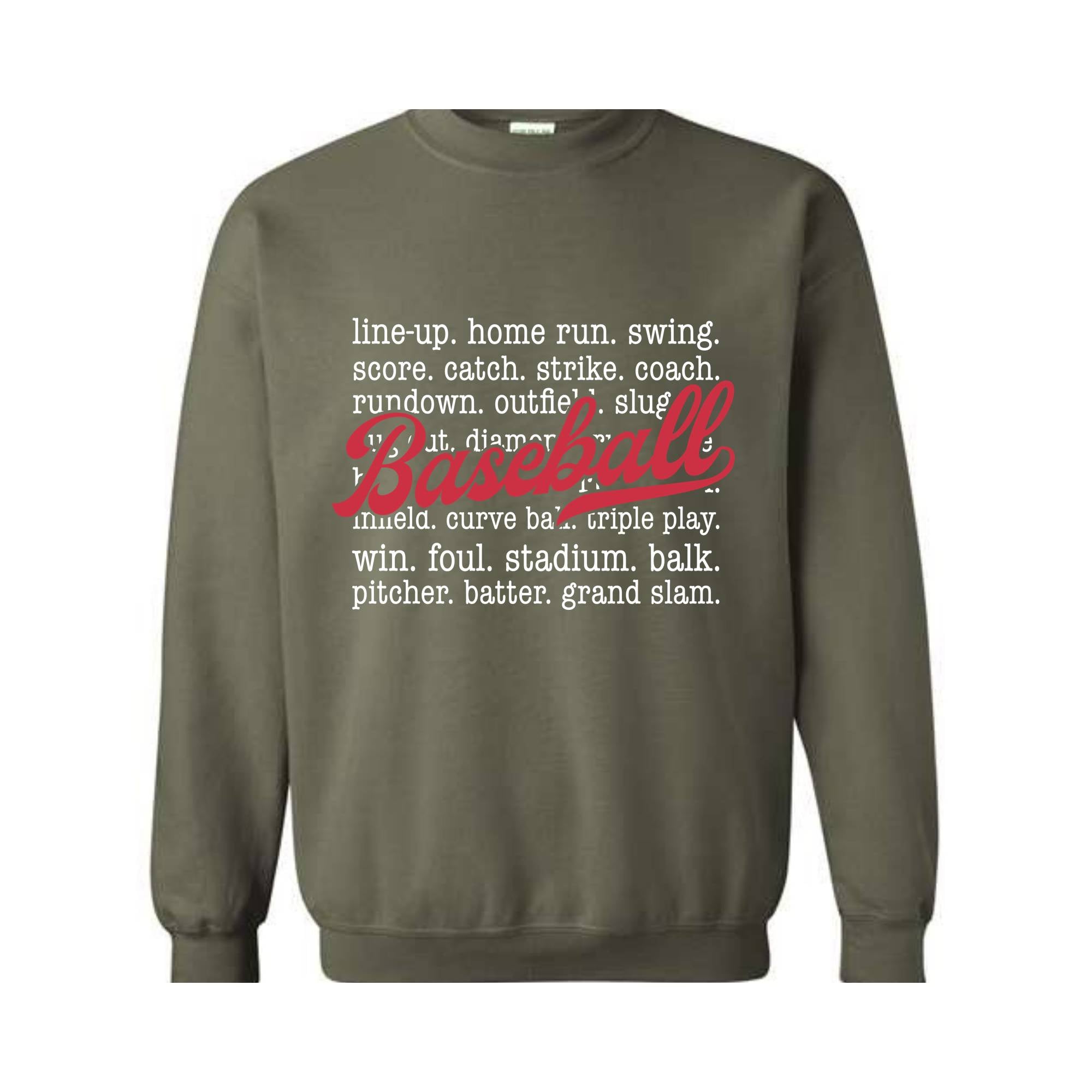 Baseball Sweatshirt, Baseball Game Day Sweatshirt, Baseball Game Day Sweatshirt for Women, Sports Mom Sweatshirt, Gameday Sweatshirt