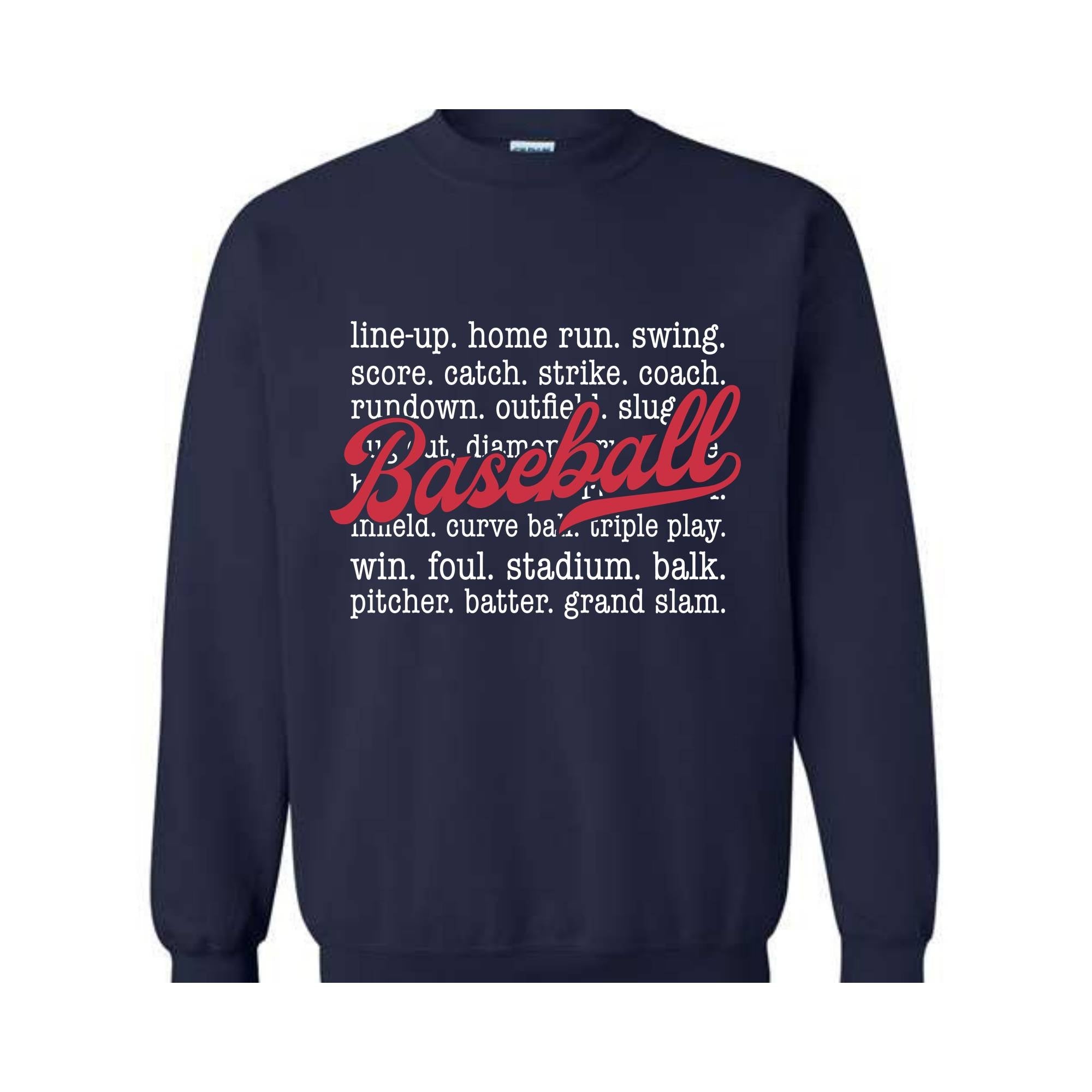 Baseball Sweatshirt, Baseball Game Day Sweatshirt, Baseball Game Day Sweatshirt for Women, Sports Mom Sweatshirt, Gameday Sweatshirt