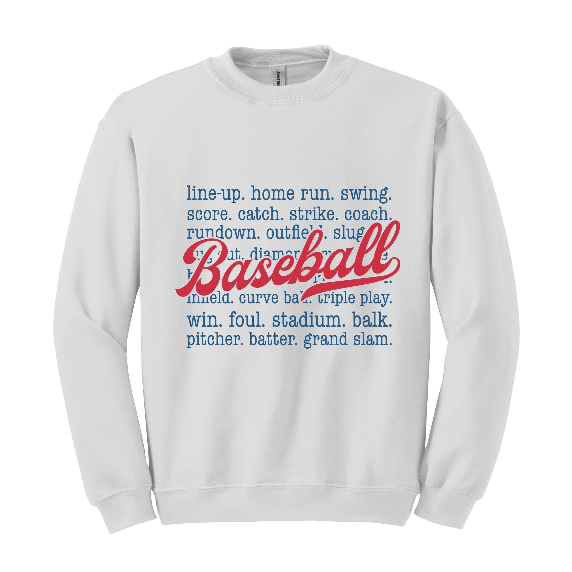 Baseball Sweatshirt, Baseball Game Day Sweatshirt, Baseball Game Day Sweatshirt for Women, Sports Mom Sweatshirt, Gameday Sweatshirt