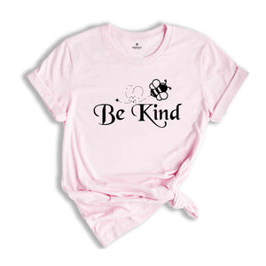 Be Kind T-shirt, Positive Graphic Tees, Motivational Shirt, Mental Health Vneck Shirt, Gift for Her, Kindness Shirt, Inspirational Shirt