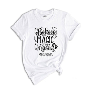 Be Nice to the Nurse Santa is Watching Shirt, Christmas Nurse Tee, Medical Worker T-shirt, Christmas Night Shift Gift