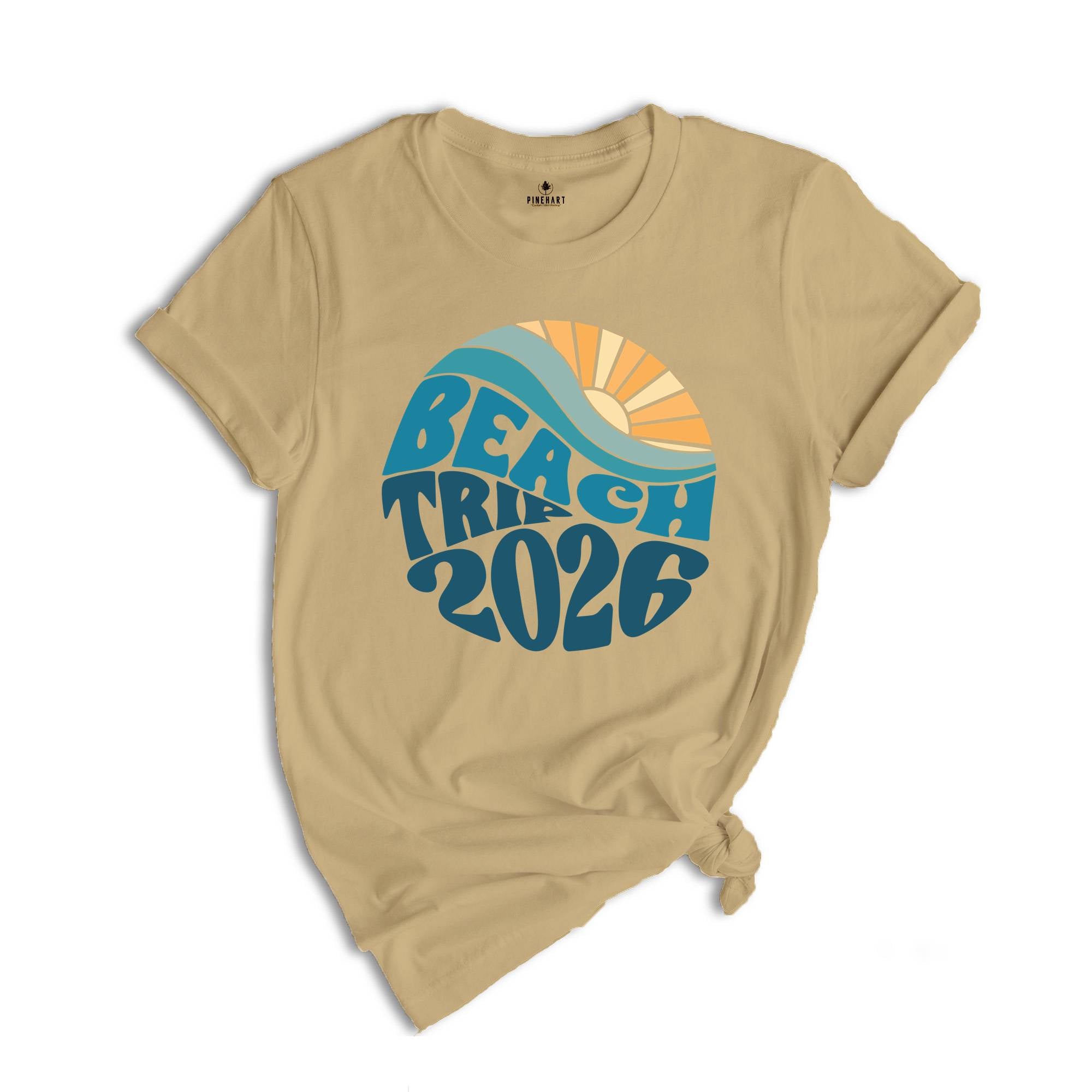 Beach Trip 2026 T-shirt, Summer Shirt, Vacation Gift, Beach Tee, Holiday T-shirt, Summer Vacation Shirt, Trendy Beach Shirt, 2026 Summer Tee