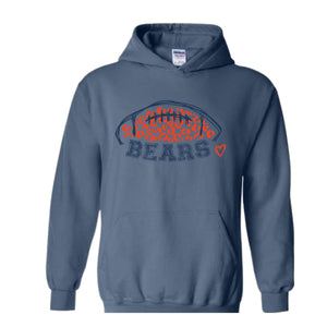 Bears Team Sweatshirt, Team Mascot Hoodie, Bears School Spirit Sweater, Game Day Sweatshirt, Bears College Mascot Hoodie