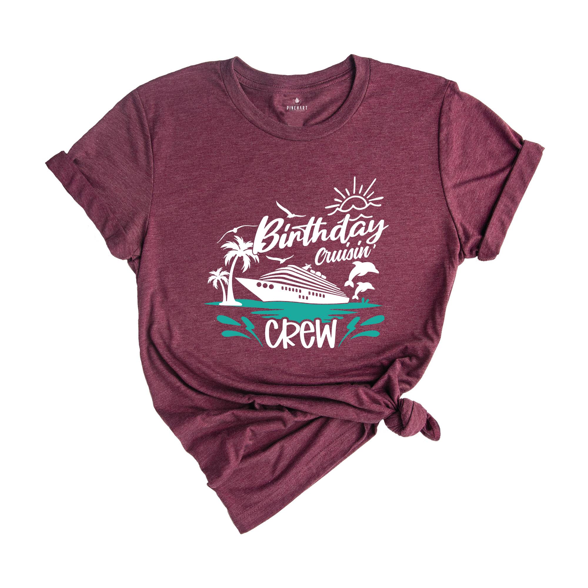 Birthday Cruise 2026 Shirt, Birthday Cruise Crew Shirt, Birthday Party Cruise Squad 2026, Birthday Squad Shirt, Birthday Trip Shirt