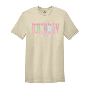 Birthday Birthday Shirt, Cute Neon Birthday Shirt, It's My Birthday Shirt, Its My Birthday Shirt, Birthday Queen Tee