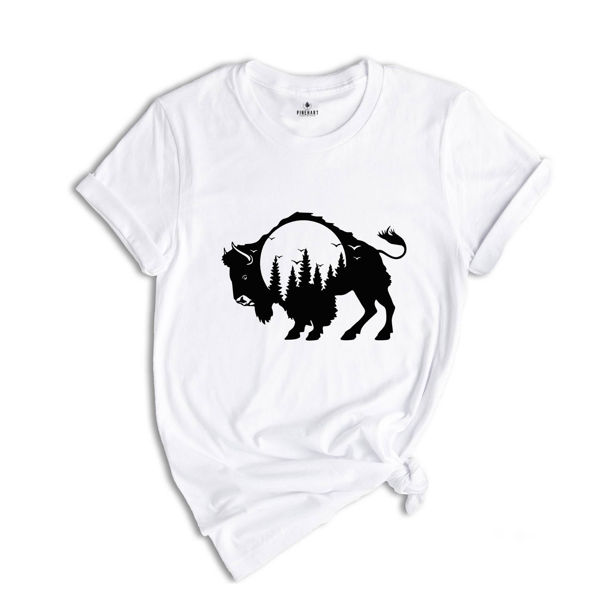 Bison T-Shirt, Buffalo Shirt, American Bison, Camping Shirt, National Park Shirt, Wild West Shirt, Yellowstone T-Shirt
