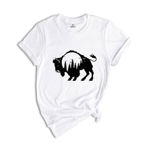 Bison T-Shirt, Buffalo Shirt, American Bison, Camping Shirt, National Park Shirt, Wild West Shirt, Yellowstone T-Shirt