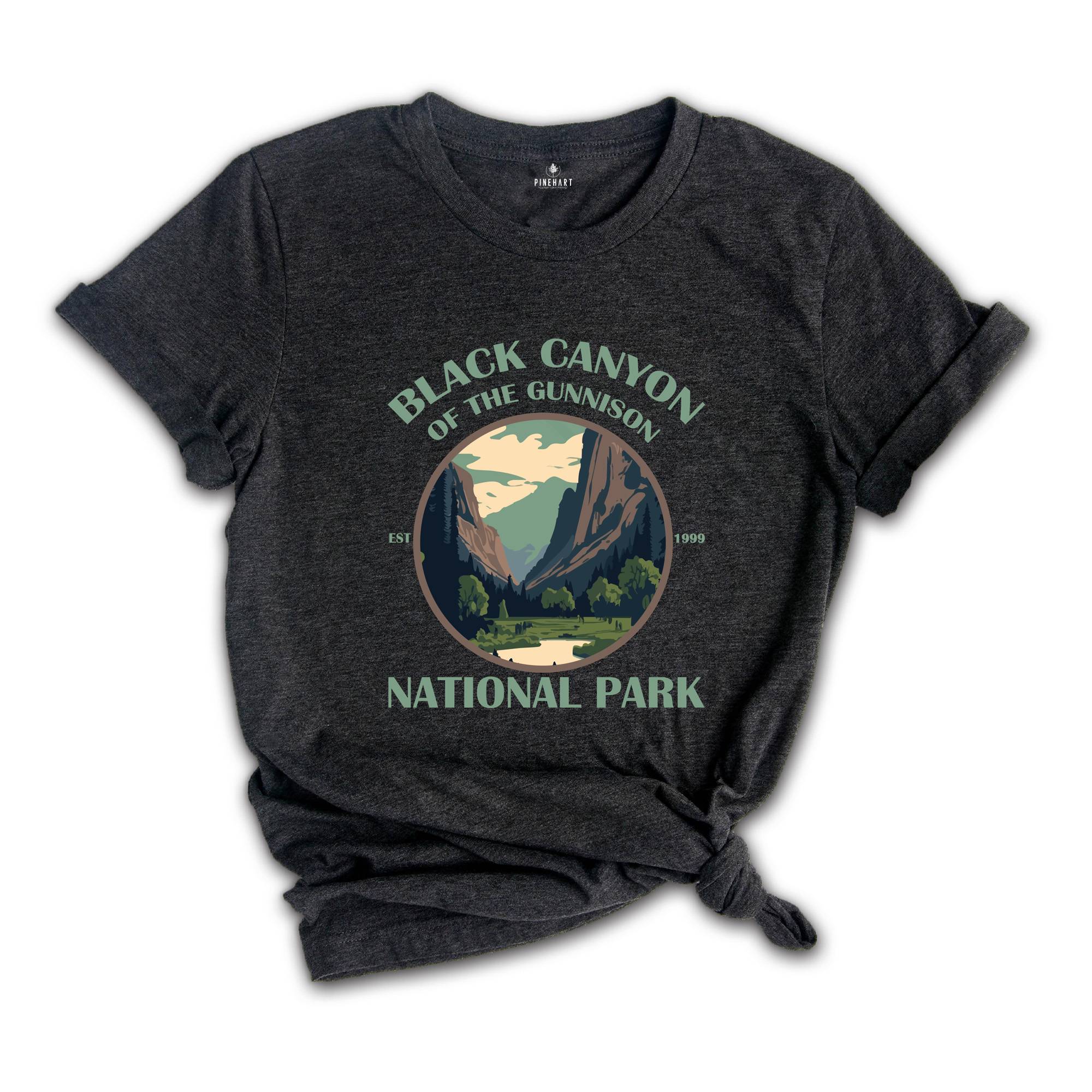Black Canyon of the Gunnison National Park Shirt, Gunnison CO Shirt, Black Canyon Gunnison Gift, National Park Gift, Black Canyon T-Shirt