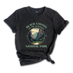 Black Canyon of the Gunnison National Park Shirt, Gunnison CO Shirt, Black Canyon Gunnison Gift, National Park Gift, Black Canyon T-Shirt