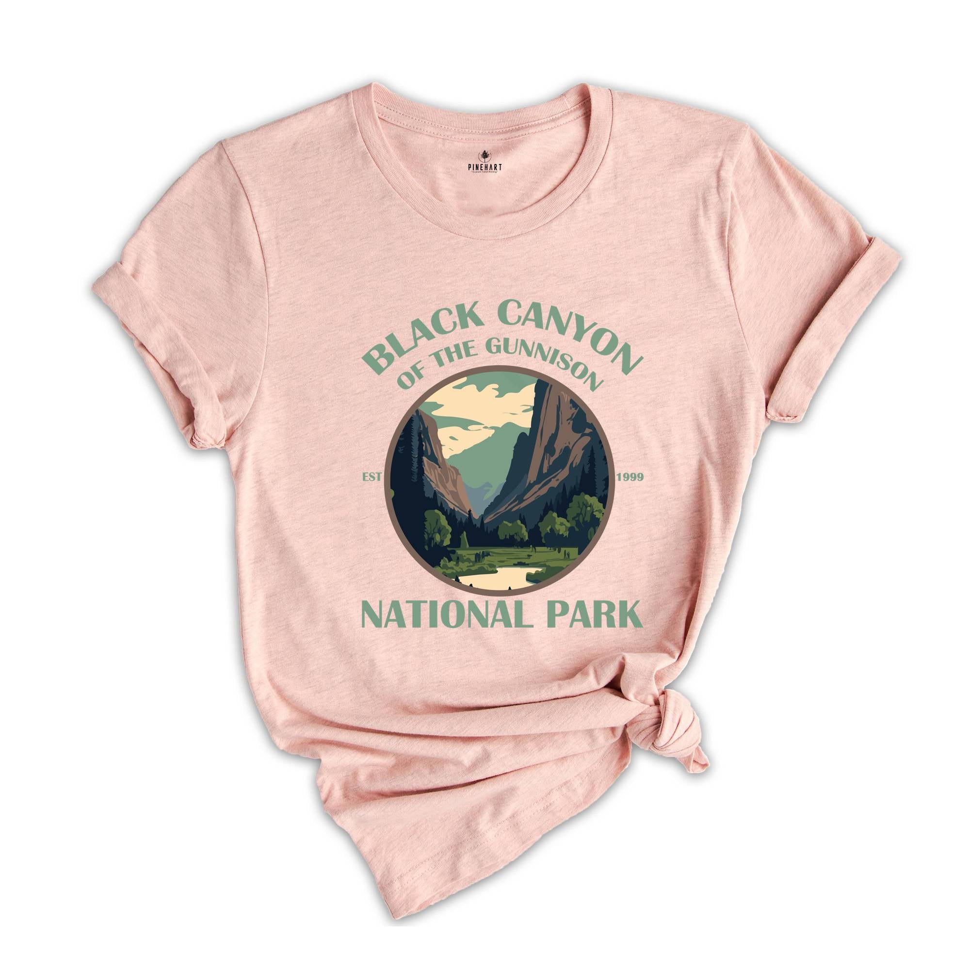 Black Canyon of the Gunnison National Park Shirt, Gunnison CO Shirt, Black Canyon Gunnison Gift, National Park Gift, Black Canyon T-Shirt