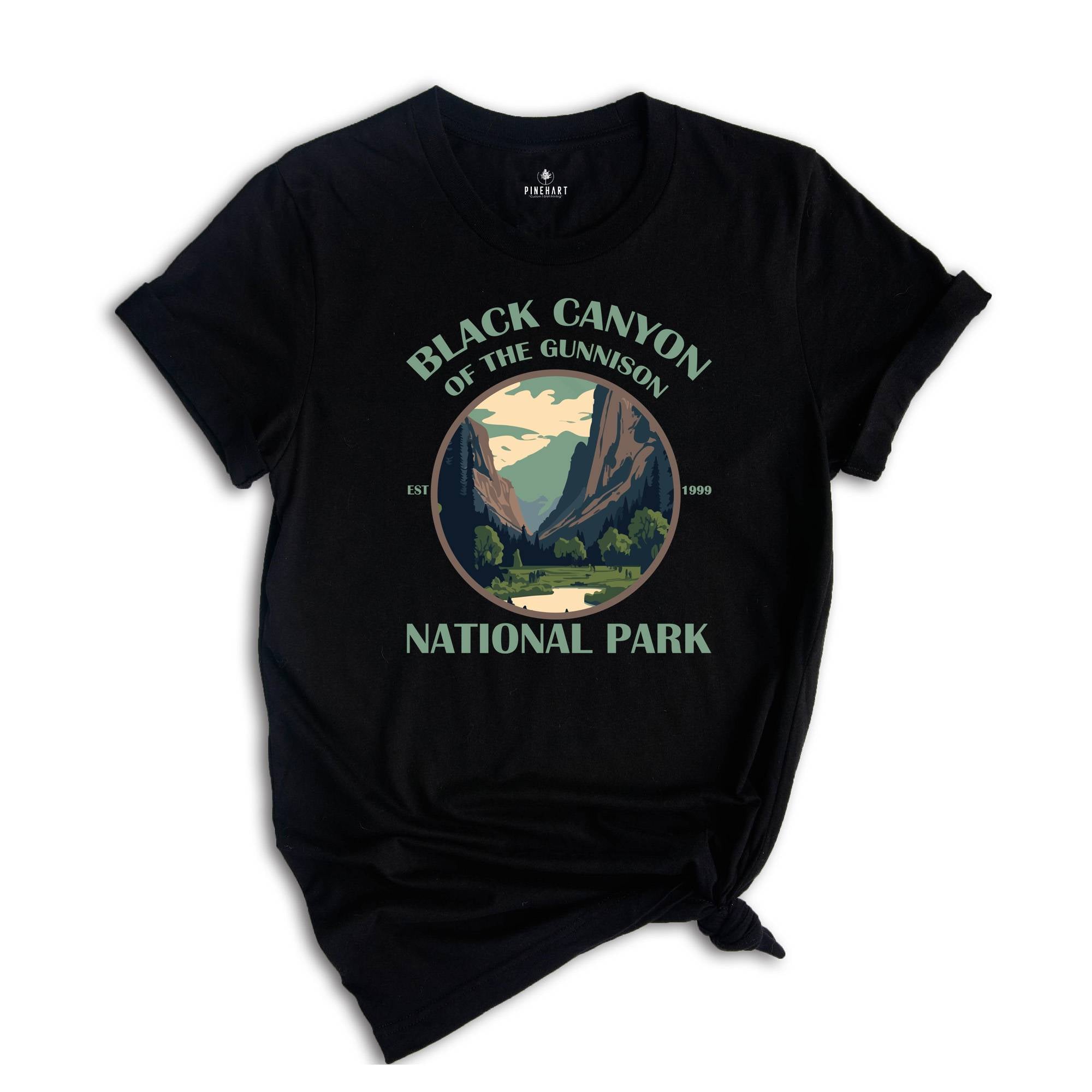 Black Canyon of the Gunnison National Park Shirt, Gunnison CO Shirt, Black Canyon Gunnison Gift, National Park Gift, Black Canyon T-Shirt